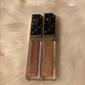 Liquid glitter too faced